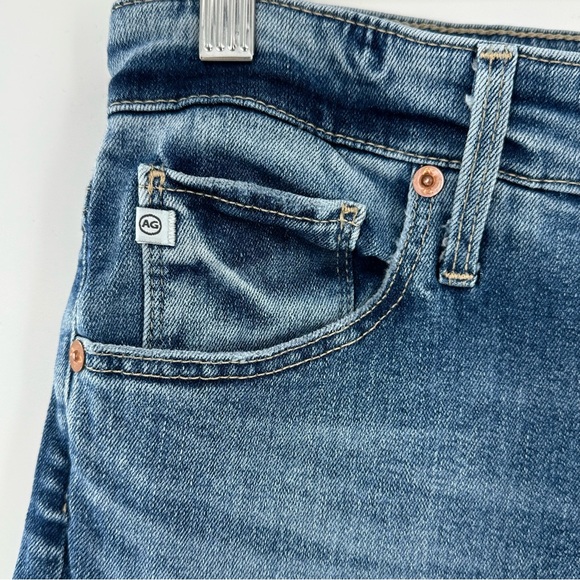 AG Adriano Goldschmied Farrah Ankle High-Rise Skinny Blue Size 31 - Picture 5 of 13